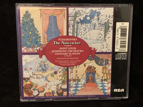 TCHAIKOVSKY The Nutcracker (complete) - LEONARD SLATKIN - RCA 2CD BOX JAPAN - Picture 2 of 4