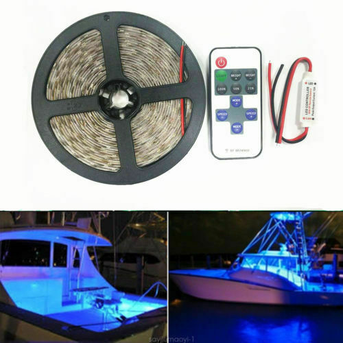 RGB/White/Red/Blue/Green LED Strip Lights 5M with Remote Control Room Party Bar - Picture 59 of 71