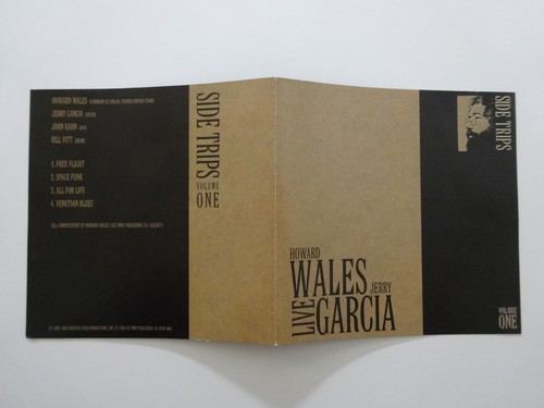 Jerry Garcia Howard Wales Live Side Trips Volume One 1 1970 JG Grateful Dead CD - Picture 7 of 9