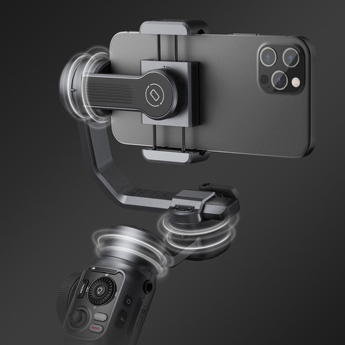 Zhiyun Smooth 5 Combo 3-Axis Gimbal Stabilizer for iPhone Android Mobile Phone - - Picture 12 of 12