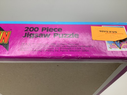Batman 200 Piece Jigsaw Puzzle #4863-40, Sealed, 1989 DC Comics, Golden - Picture 3 of 5