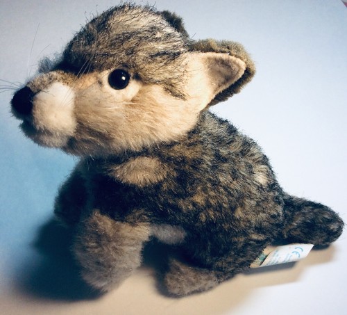 Smithsonian Inst./Soundprints Wolf Cub Plush 2005 Realistic Excellent Condition - Picture 1 of 11
