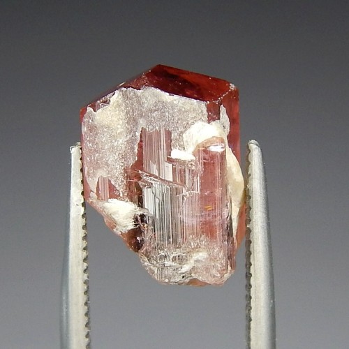 8.7ct Red Green Watermelon Tourmaline Natural Unheated Terminated Spar Collector - Picture 4 of 7