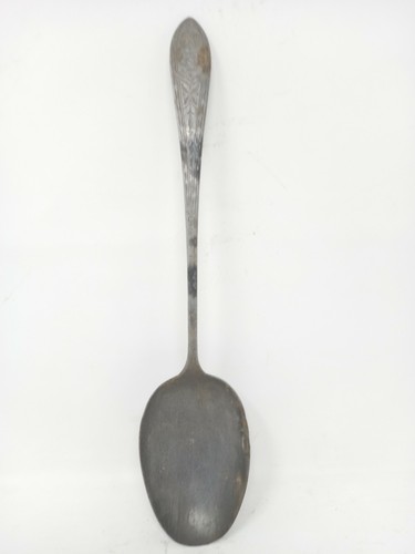Antique Old Rare Iron Hand Carved Kitchen Use Mini Spoon - Imagen 2 de 8