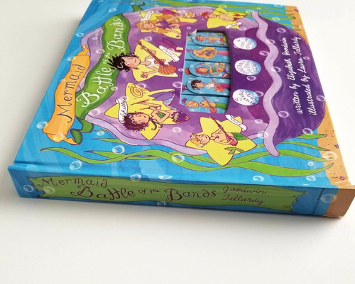Mermaid Battle of the Bands Puppet Theater Book by Elizabeth Goodwin Battery NEW - Picture 2 of 8