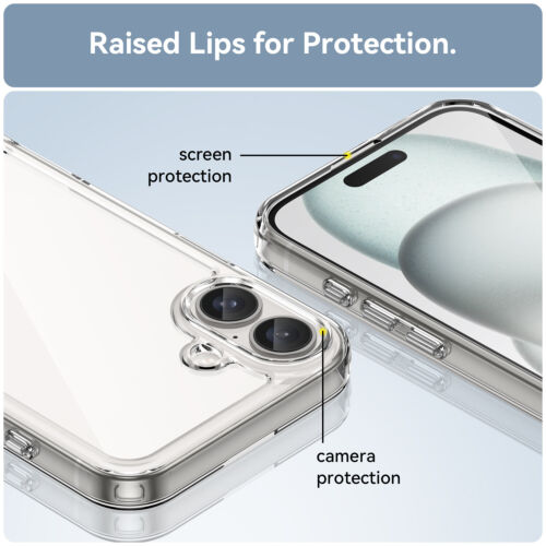 For iPhone 16 Pro Max 15 14 Plus 13 12 X 7 Colorful Protective Clear Phone Case - Picture 50 of 52