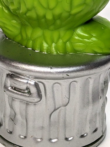 Sesame Street Workshop Oscar the Grouch 2013 PVC Figure Hasbro Cake Topper - Picture 8 of 11