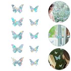  10 Sheets Bird Wall Stickers Hummingbirds Alert Waterproof Window Clings
