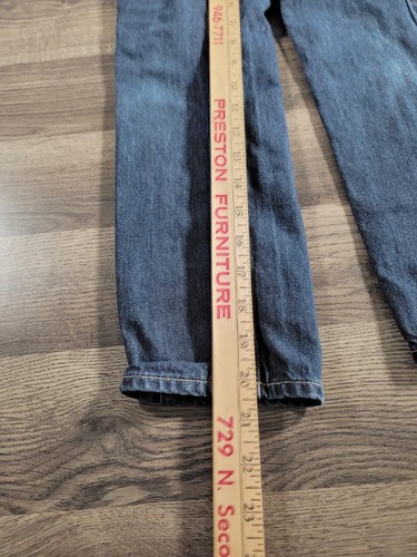 Polo Ralph Lauren Boys Size 6 Hampton Straight Jeans Adjustable Waist Blue Youth - Picture 13 of 14