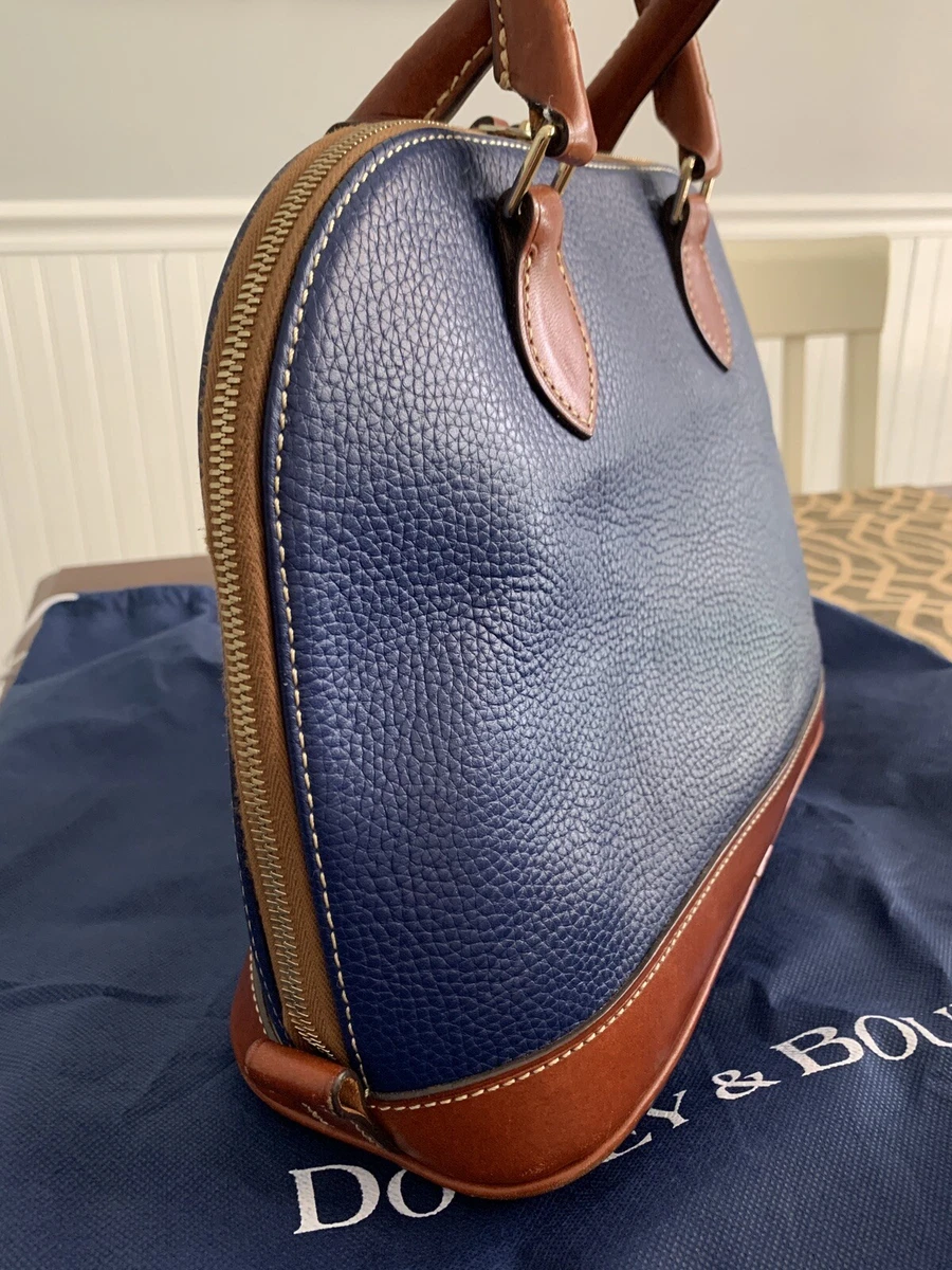 Dooney & Bourke Domed Pebble Leather Satchel