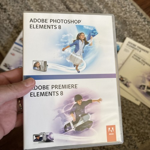 Adobe Photoshop Elements 8 & Premier Elements 8, Win 7, XP, Vista, w/ Key Tested - Picture 6 of 12