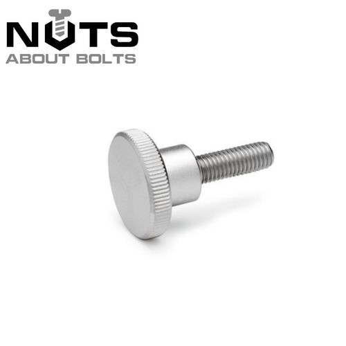 M4 M5 M6 M8 KNURLED THUMB SCREWS A1 STAINLESS STEEL HAND GRIP KNOB BOLTS - Picture 6 of 7