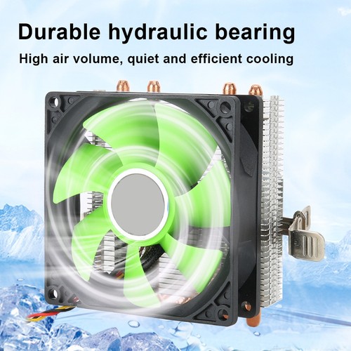 Cpu Cooler Radiator Down-Shot 4 Brass Heatpipe General Computer Fan (3Pin AM - Afbeelding 5 van 11