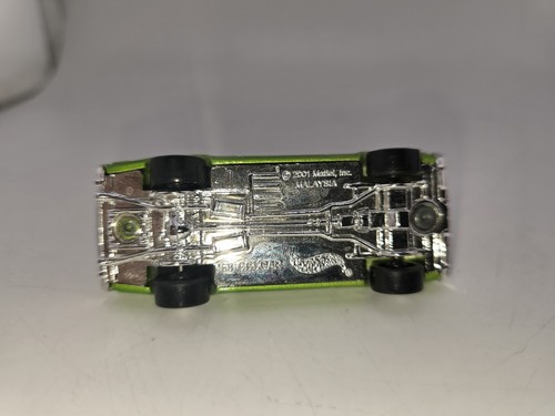 2001 Hot Wheels First Editions #29 ’68 Mercury Cougar Green/Black Roof 1:64 - Picture 6 of 6