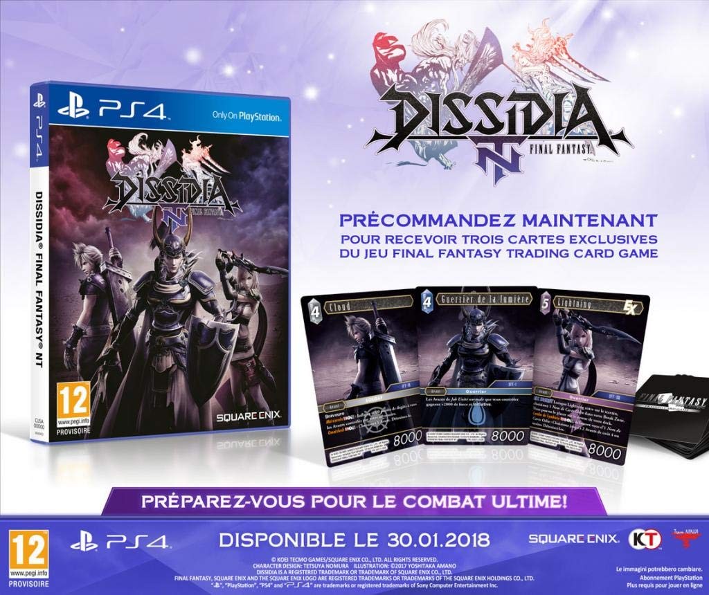 Ps4 FF Dissidia NT PS-4 UKFRZ МУЛЬТИ-игра Final Fantasy NEU