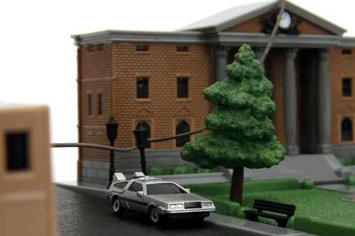 Jada Nanoscene Regreso al Futuro Hill Valley Courthouse Diorama -... - Imagen 4 de 7