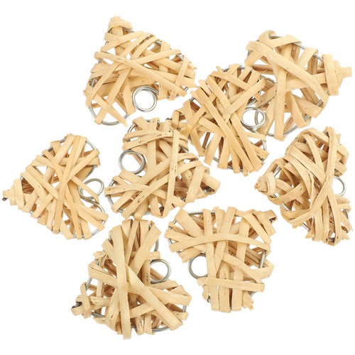  8 PCS Valentines Day Decorations Ceiling Hanging Heart Shaped Ornaments - Picture 4 of 10