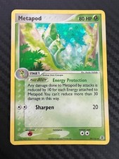 Pokemon TCG Metapod 39/112 FireRed & LeafGreen Reverse Holo MP/HP