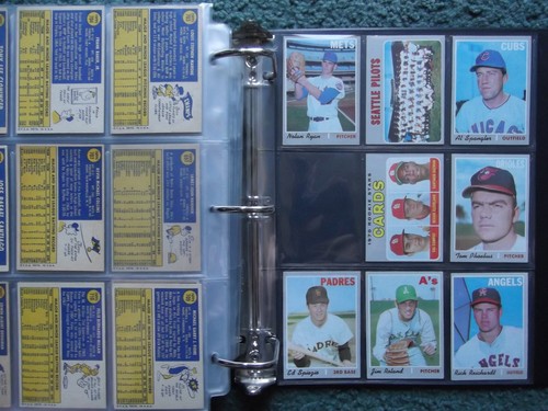 1970 TOPPS BASEBALL NEAR COMPLETE SET LOT(707/720)w/STARS,HOF,RC's,HIGH-NUMBERS - Picture 2 of 24