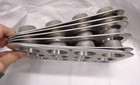 Vtg Lot/6 COMET & UNBRANDED Aluminum Mini Cupcake Muffin 12-Hole Baking Pans