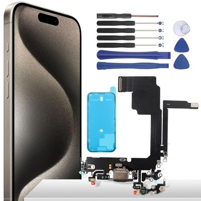 Ladebuchse für iPhone 15 Pro Dock Connector Ersatzteile  Reparaturkit