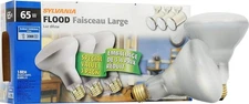 Sylvania, Indoor Flood Light BR30 Bulb, 65w/120v - 1 ea, 3-Pack