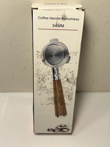 54mm Coffee Bottomless Portafilter Wisdmery New - Picture 2 of 8