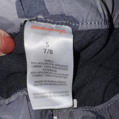 Weatherproof Vintage Black/gray Camo Fleece Lined Hunting/hiking Jogger Pants S - Picture 6 of 11