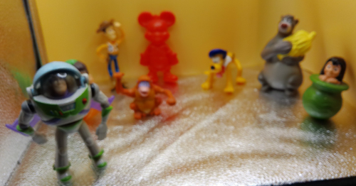 Disney Buzz face change Mickey Woody Jungle Book Pluto lot 8 vintage