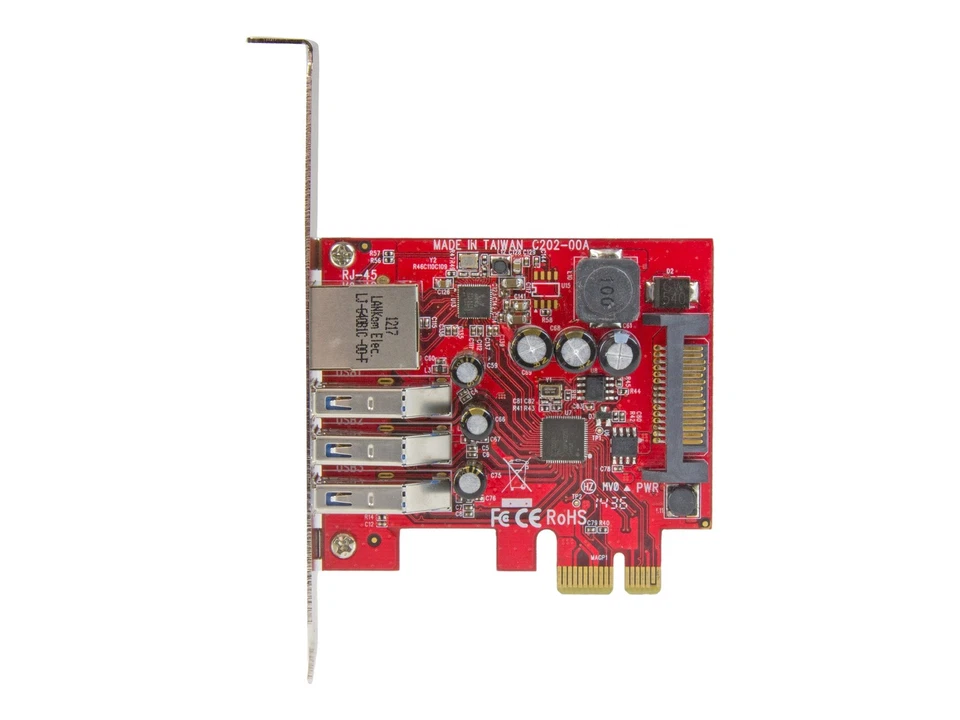 StarTechcom Scheda Espansione PCI Express USB 3.0 a 3 porte PEXUSB3S3GE - Immagine 3 di 4