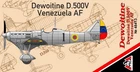 1/48 Dewoitine D.500V (Venezuele AF) - AMG 48413 !