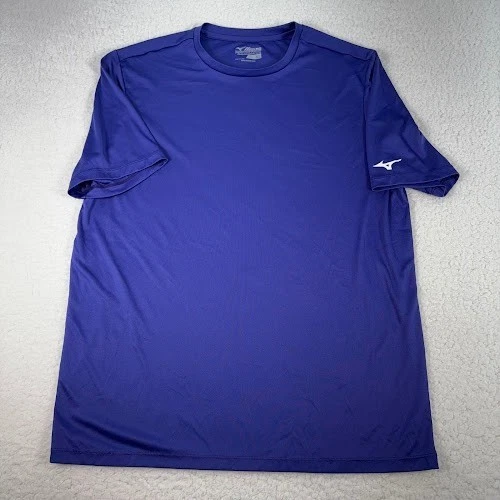 Футболка мужская Mizuno Performance XL фиолетовая с коротким рукавом спортивная беговая футболка - Изображение 4 из 4