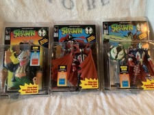  Spawn:  Clown : Medievel Spawn  Lot Of 3 NEW Todd McFarlane Toys: 1994