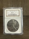 1989 $1 AMERICAN SILVER EAGLE NGC MS69 CLASSIC BROWN LABEL
