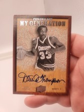 2007 Upper Deck Chronology - My Generation Autographs David Thompson /75 MG-DT