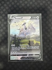 Pokémon TCG Arceus v SWSH Black Star Promo Holo Card SWSH204 Near Mint