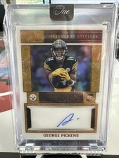 2022 Panini One Football - George Pickens #115, Day One - Auto (RC) /49