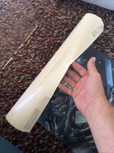 1979 ALIENS R.M LASLO Ridley Scott MAGNETIC VIDEO POSTER 21”x32” Very Rare! - Bild 8 von 14