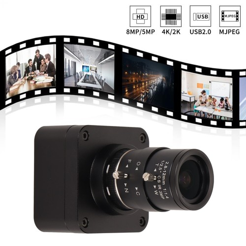 4K USB-Webcam 2160P 25Fps 8Mp HD-Multimediaschnittstelle 2 8 Bis 12 Mm F1.4 Neu - Bild 5 von 23