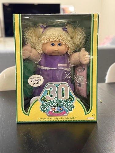Cabbage Patch Kids 30th Anniversary Vintage Kids Limited Edition Doll-Mint Box