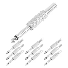6.35mm Mono Amplifier Plug 1/4Inch Male Mono Monaural Jack Audio Cable7516