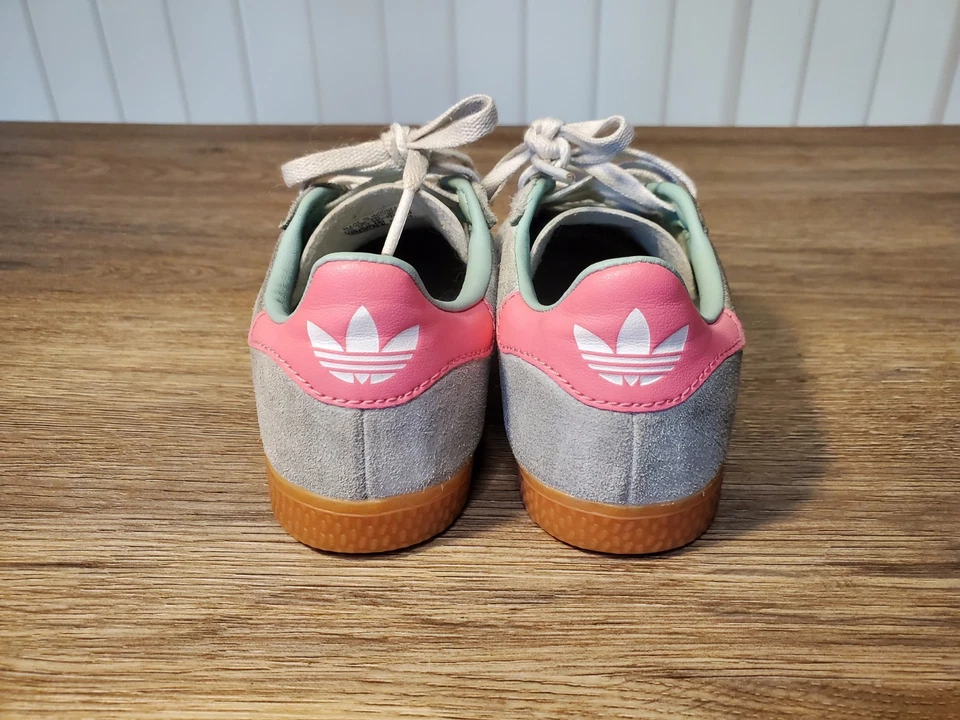 Adidas Kids Gazelle C Athletic Shoes ID6555 - Hazy Green Teal - US Size 11K - Image 4 of 4