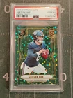 2025 Donruss Elite Jaxson Dart Green Disco RC PSA 10 GEM MINT POP 11