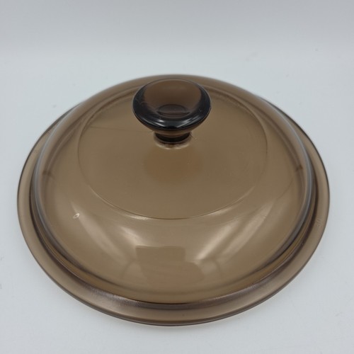 Coperchio di ricambio in vetro ambrato Corning Visions #V-1-C - Foto 1 di 4