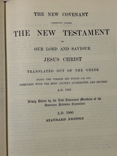 1901 Holy Bible Standard Edition ©1929 Thomas Nelson & Sons ASV w/ references - Picture 14 of 19