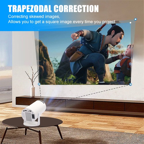 10000 Lumen LED 4K Projector 1080p Mini Home Theater WiFi Bluetooth Android HDMI - Picture 9 of 19