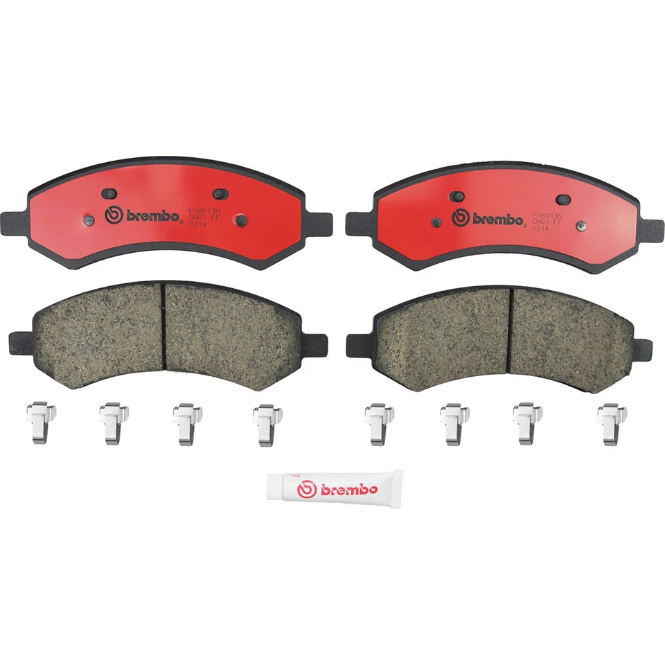 Оригинальный комплект передних задних тормозных дисков тормозных колодок Brembo для Chrysler Aspen 2007-2009 годов выпуска - Изображение 2 из 4