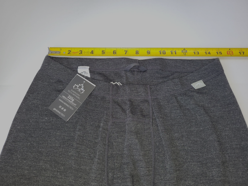 Mens Merino.Tech 320 Heavyweight Base Layer Thermal Set size Large gray wool NWT - Picture 9 of 10