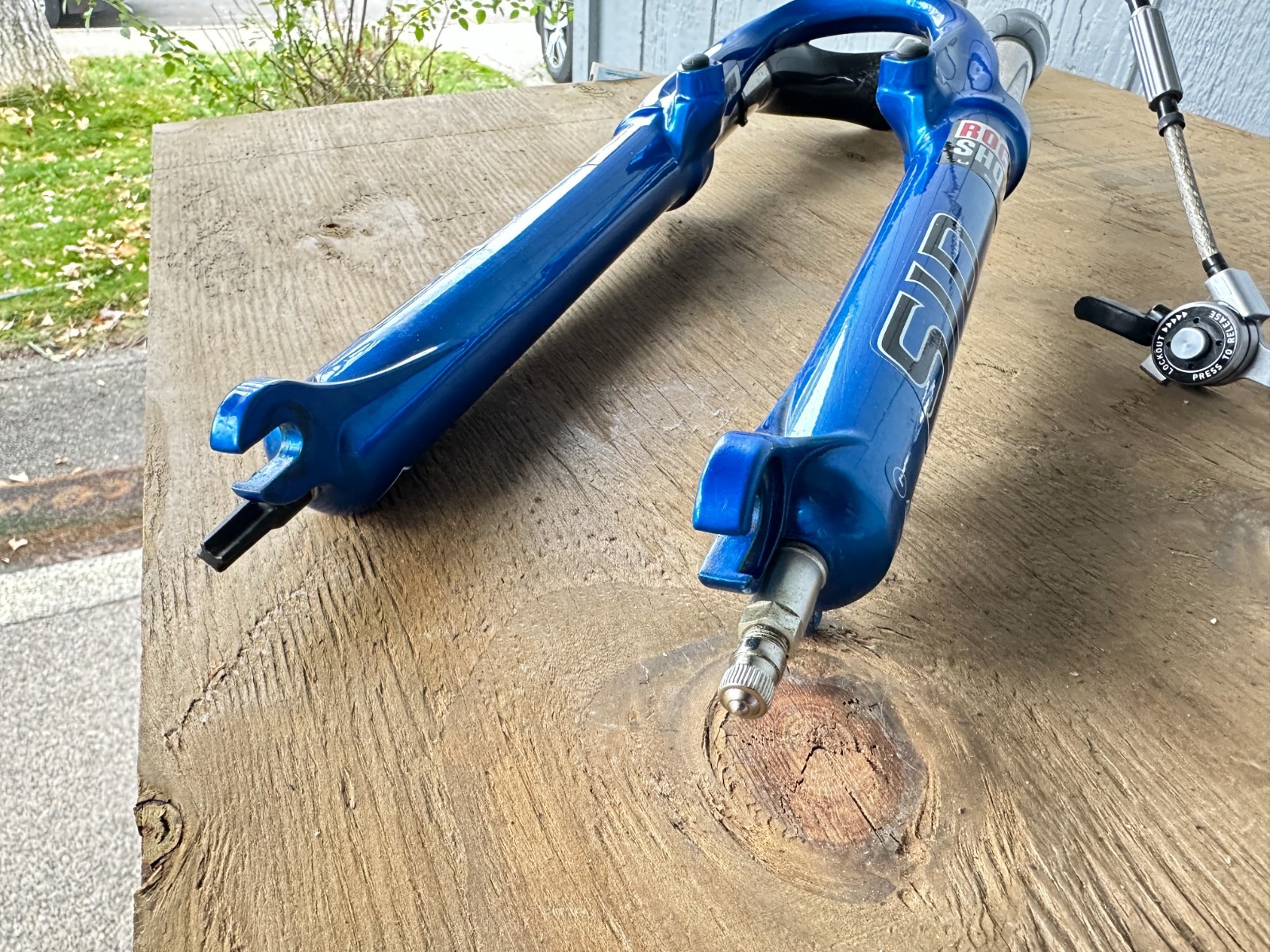 Rock Shox SID World Cup Black Box 1 1/8 Carbon 26 Remote