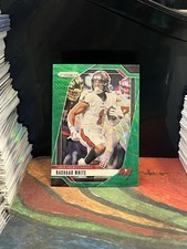 2024 Panini Prizm Football Rachaad White Green Wave Prizm #269 Buccaneers